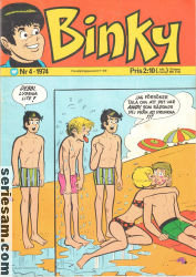 Binky 1974 nr 4 omslag serier