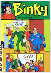 Binky 1976 nr 5 omslag serier