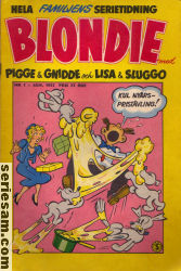 Blondie 1953 nr 1 omslag serier