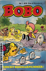 Bobo 1978 nr 7 omslag serier