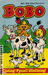 Bobo 1978 nr 8 omslag serier
