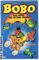Bobo 1981 nr 11 omslag serier