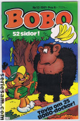 Bobo 1981 nr 12 omslag serier