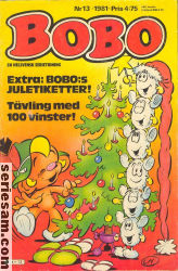 Bobo 1981 nr 13 omslag serier