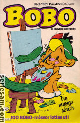 Bobo 1981 nr 2 omslag serier