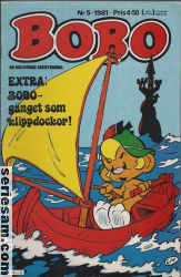 Bobo 1981 nr 5 omslag serier