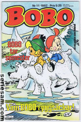 Bobo 1982 nr 11 omslag serier