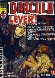 Dracula lever! 1974 nr 2 omslag serier