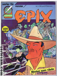 Epix 1985 nr 11 omslag serier