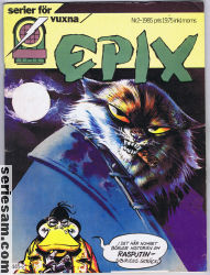 Epix 1985 nr 2 omslag serier