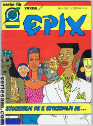Epix 1986 nr 6 omslag serier