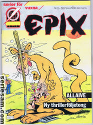 Epix 1987 nr 11 omslag serier