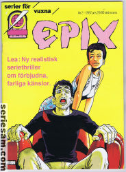 Epix 1987 nr 2 omslag serier