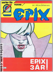 Epix 1987 nr 5 omslag serier