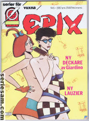 Epix 1987 nr 6 omslag serier