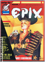 Epix 1987 nr 9 omslag serier