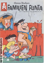 Familjen Flinta 1963 nr 11 omslag serier