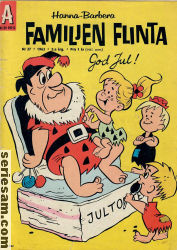 Familjen Flinta 1963 nr 37 omslag serier