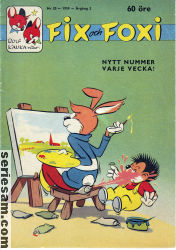 Fix och Foxi 1959 nr 20 omslag serier