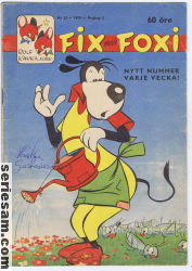 Fix och Foxi 1959 nr 25 omslag serier