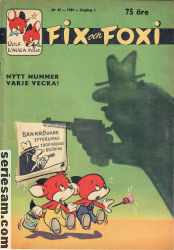Fix och Foxi 1959 nr 45 omslag serier