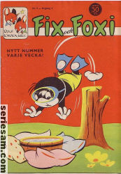 Fix och Foxi 1959 nr 5 omslag serier