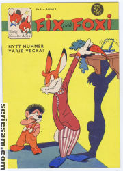 Fix och Foxi 1959 nr 6 omslag serier