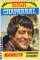 High Chaparral 1968 nr 1 omslag serier