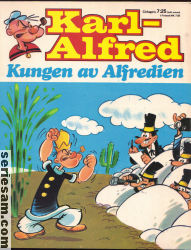 Karl-Alfred album 1973 omslag serier