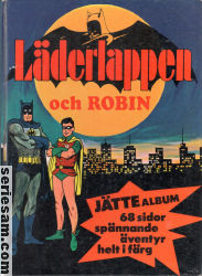Läderlappen och Robin jättealbum 1970 omslag serier