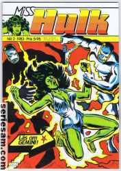 Miss Hulk 1982 nr 2 omslag serier