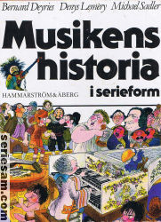 Musikens historia i serieform 1983 omslag serier