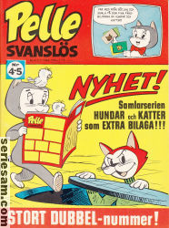 Pelle Svanslös 1966 nr 4/5 omslag serier