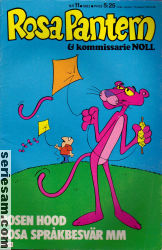 Rosa Pantern 1982 nr 11 omslag serier