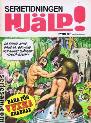 Serietidningen Hjälp! 1968 omslag serier