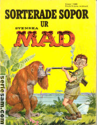 Sorterade sopor ur svenska MAD 1968 nr 1 omslag serier
