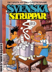Svenska strippar 1988 omslag serier