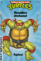 Teenage Mutant Hero Turtles album 1990 nr 4 omslag serier