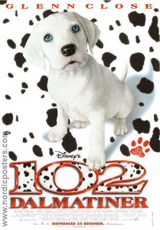 102 Dalmatians 2000 poster Glenn Close