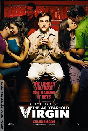 The 40 Year Old Virgin 2005 poster Steve Carell