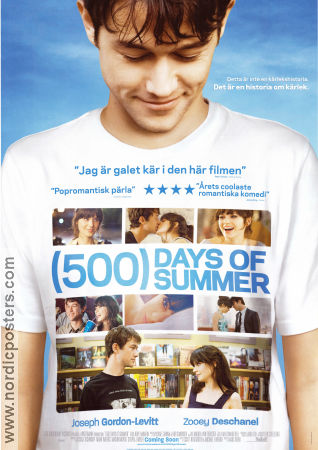 500 Days of Summer 2009 poster Joseph Gordon-Lewitt Marc Webb