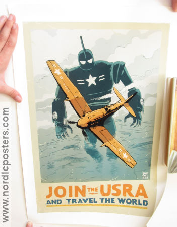 Litho Join The USRA 2014 poster Poster artwork: Francesco Francavilla Find more: Comics