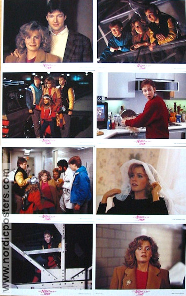 Adventures in Babysitting 1987 lobby card set Keith Coogan