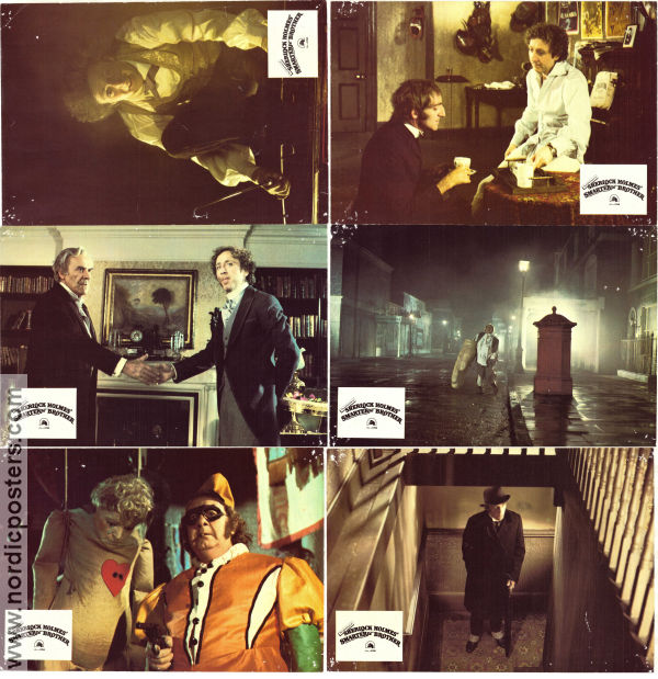 The Adventure of Sherlock Holmes Smarter Brother 1975 lobby card set Madeline Kahn Marty Feldman Dom DeLuise Gene Wilder