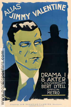 Alias Jimmy Valentine 1920 poster Bert Lytell Edmund Mortimer
