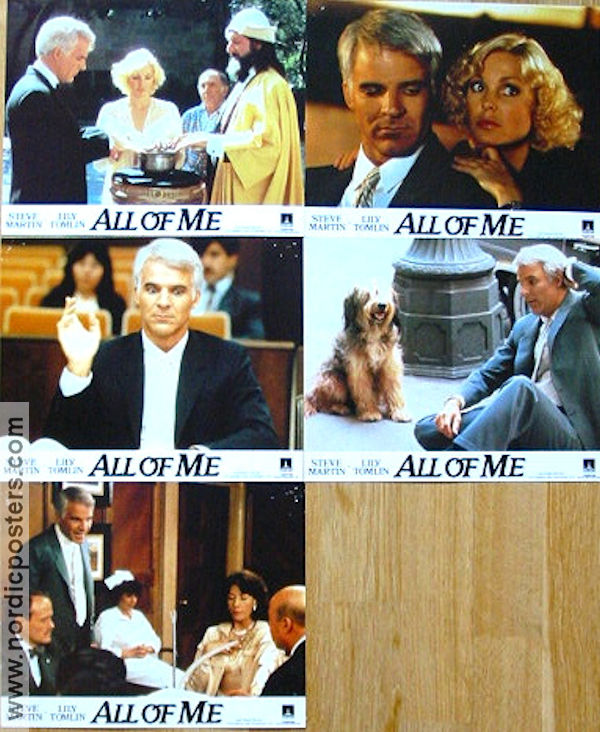 All of Me 1984 lobby card set Steve Martin