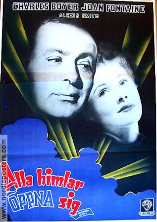 The Constant Nymph 1944 movie poster Joan Fontaine Charles Boyer Alexis Smith