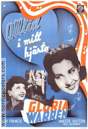 Always in my Heart 1943 poster Gloria Warren