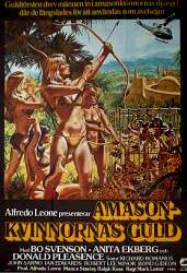 Gold of the Amazon Women 1980 movie poster Bo Svenson Anita Ekberg