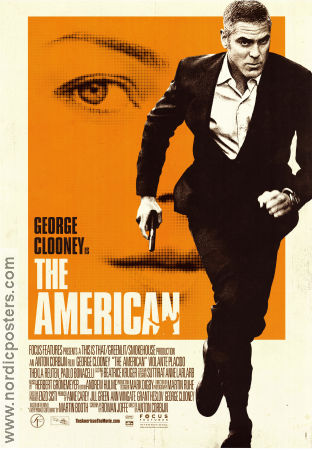 The American 2010 poster George Clooney Anton Corbijn